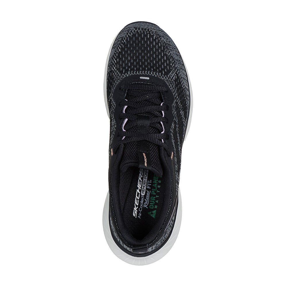 Tenis Mujer Skechers Edgerire Power Flow - Negro