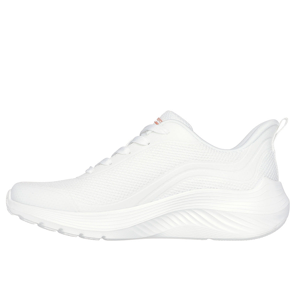 Tenis Skechers Mujer Bobs Squad Wave - Blanco