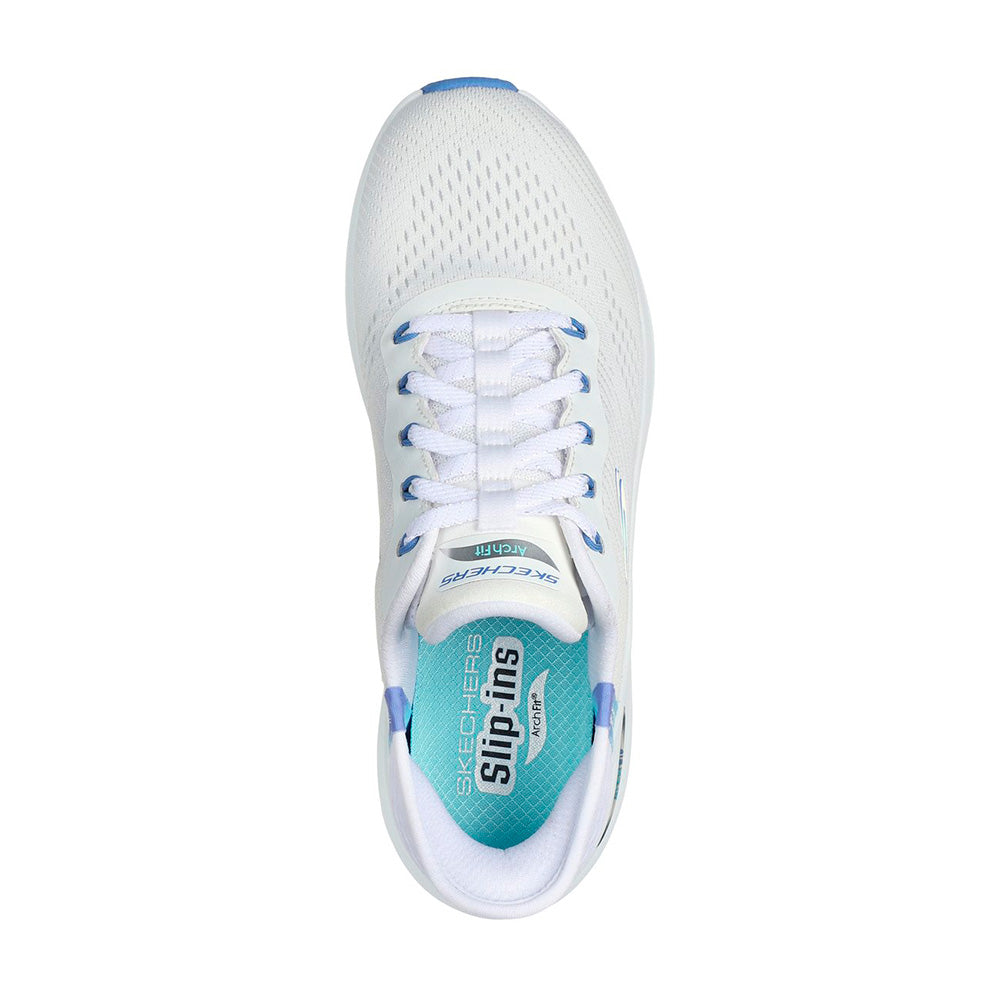 Tenis Skechers Mujer Arch Fit 2.0 Easy Chic - Blanco