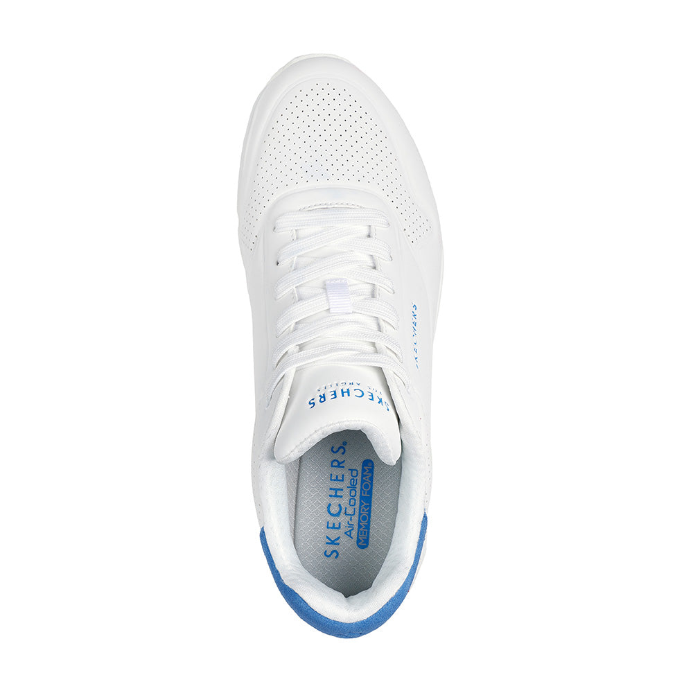 Tenis Skechers Hombre Uno Suited On Air - Blanco-Azul