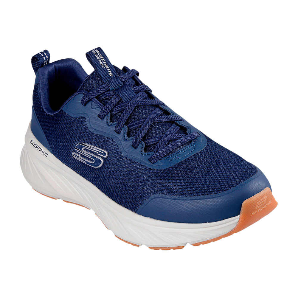 Tenis Skechers hombre Edgeride-Rekze - Azul - Blanco