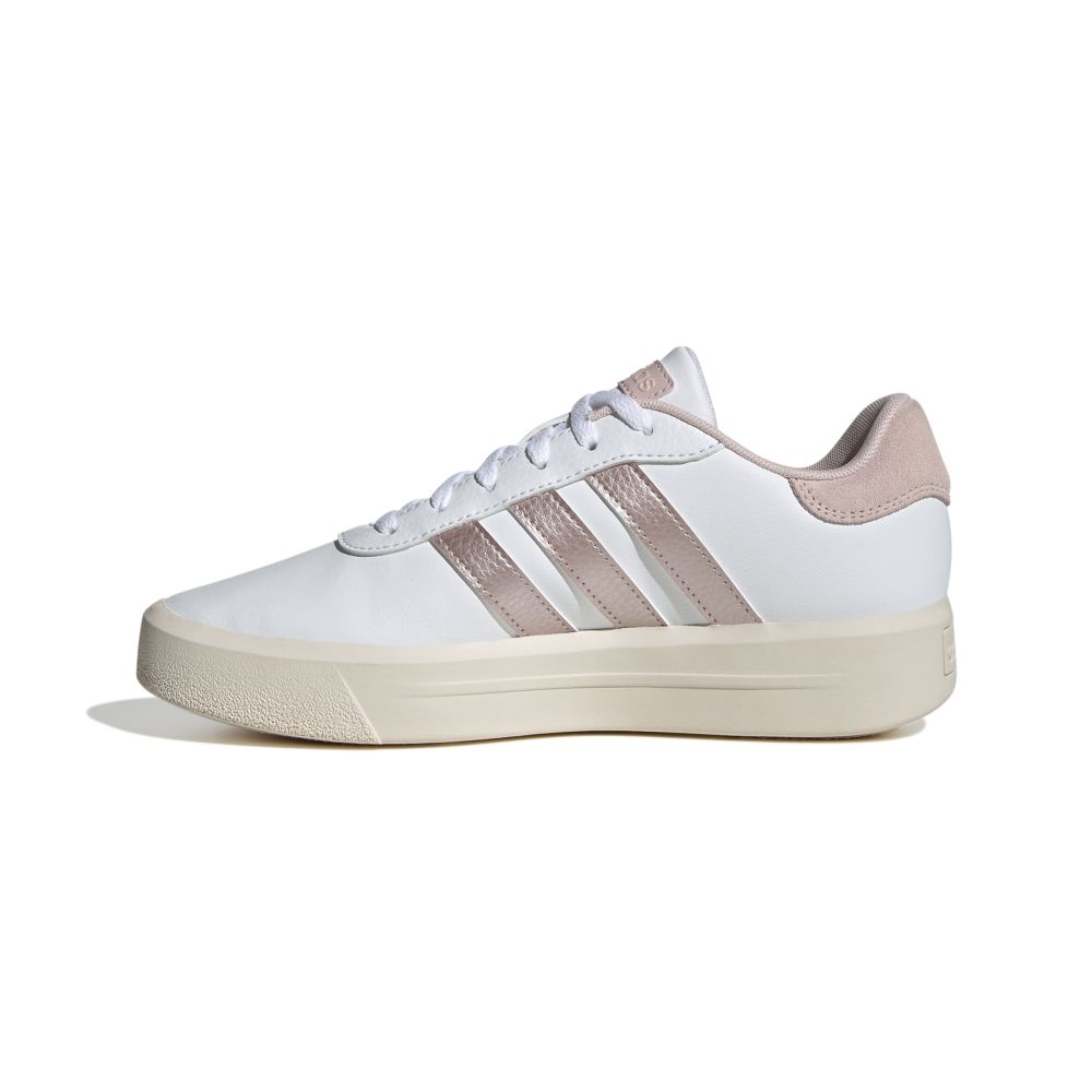 Tenis Mujer adidas Court - Blanco-Rosado