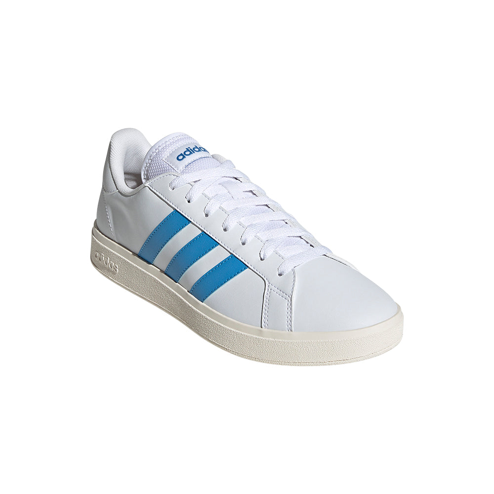 Tenis Hombre Adidas Grand Court Base 2.0 - Blanco