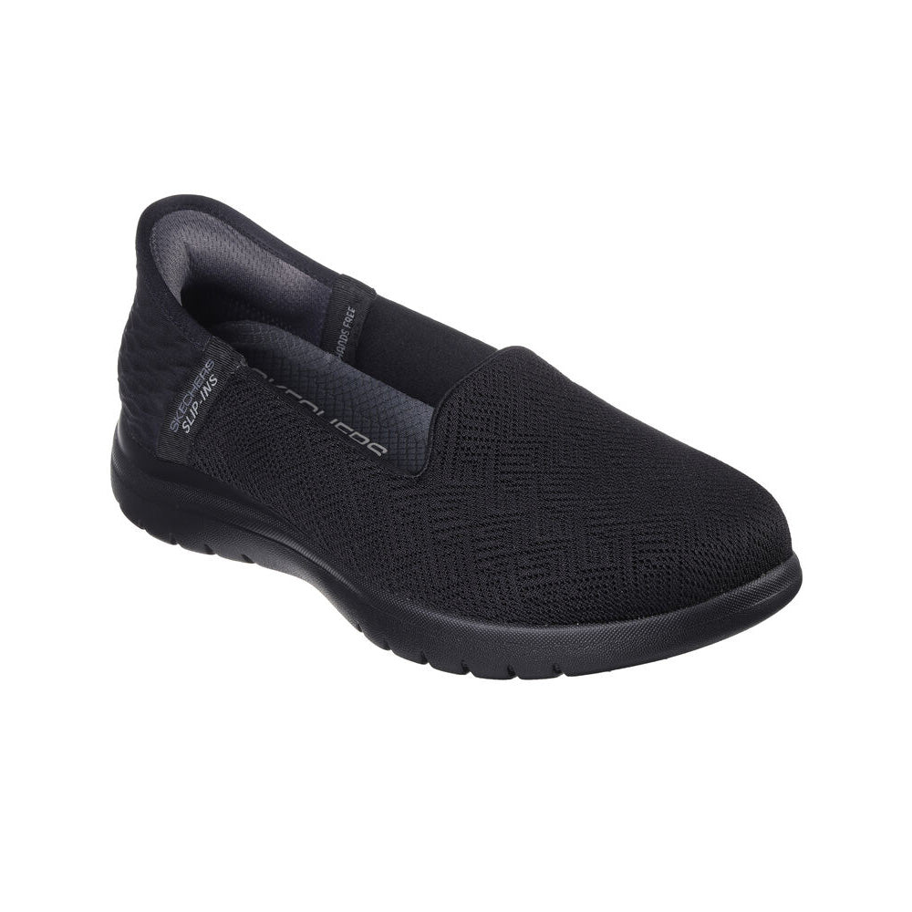 Tenis Skechers Mujer Slip Ins - Negro