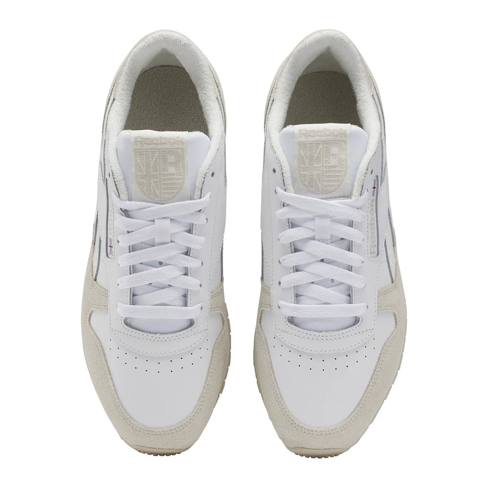 Tenis Hombre Reebok Classiscs Leather - Blanco