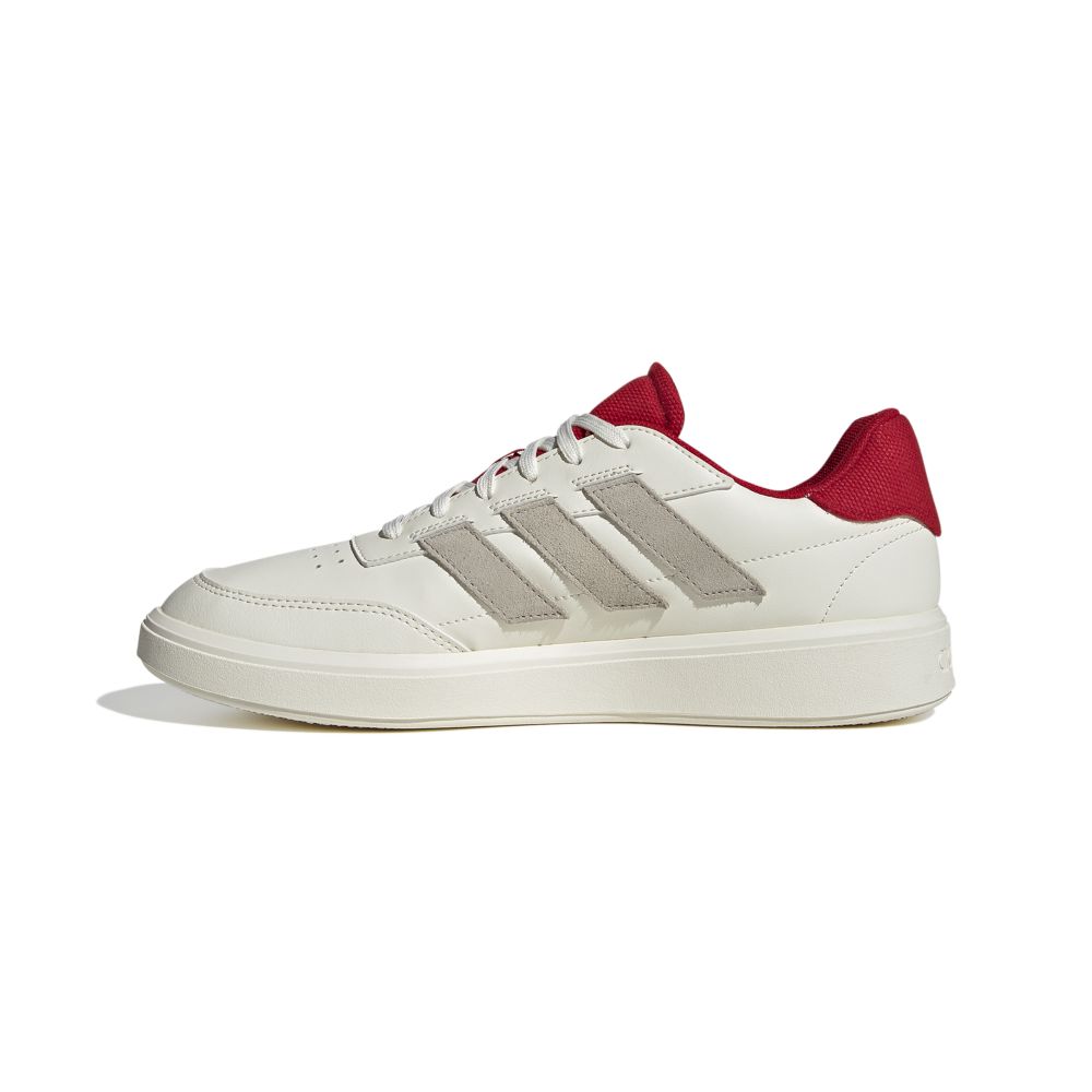 Tenis Hombre adidas Courtblock - Blanco-Rojo