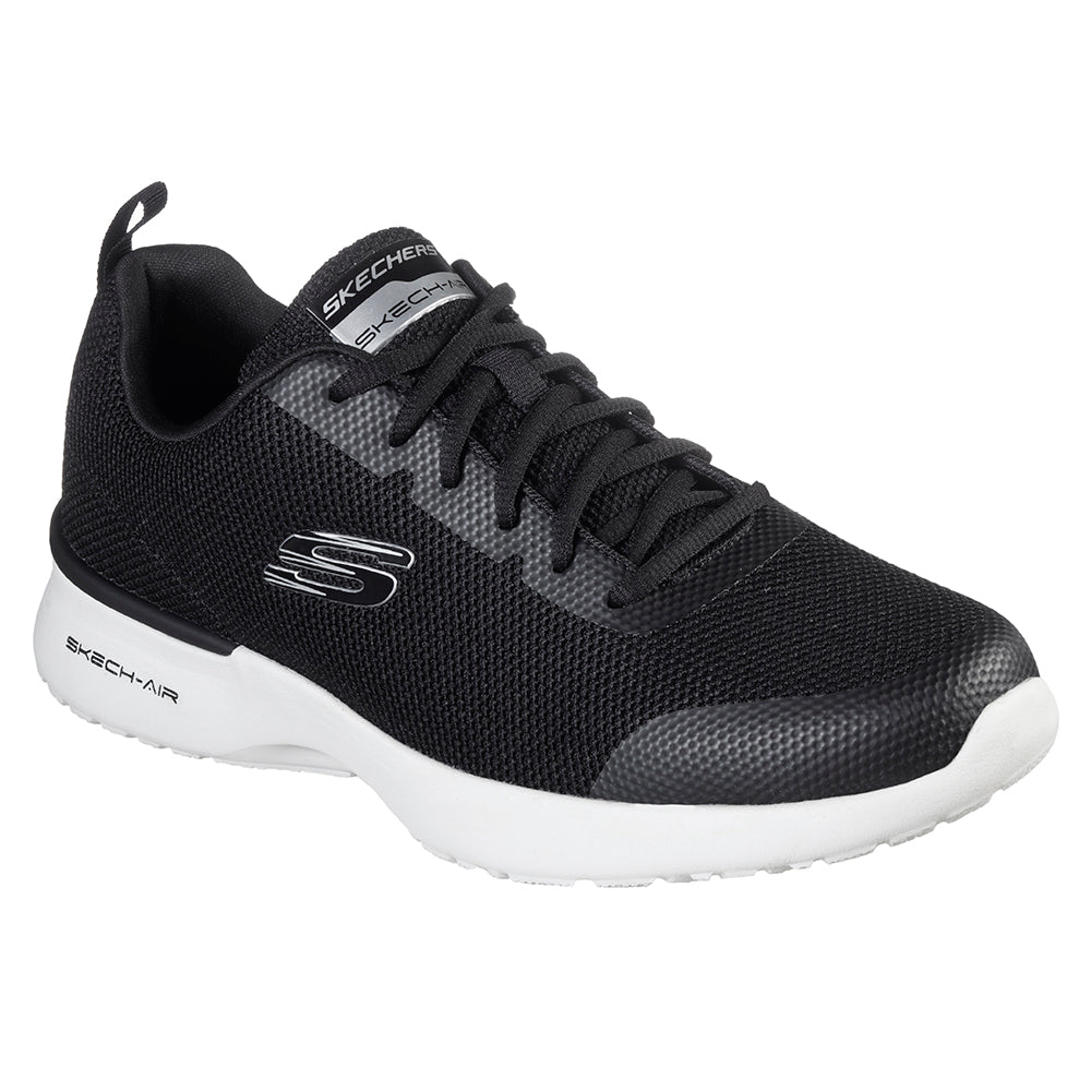 Tenis Hombre Skechers Air Dynamight - Negro - Blanco