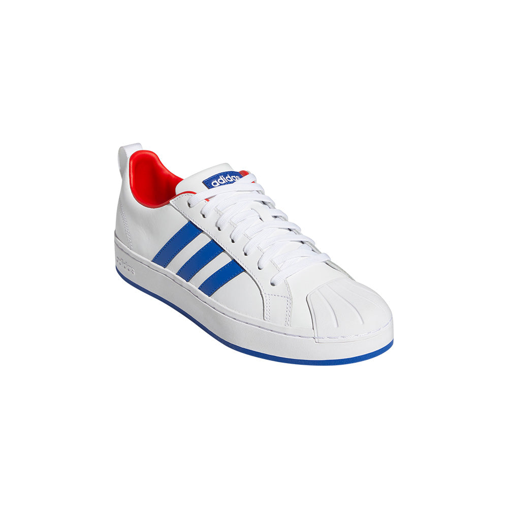 Tenis Hombre Adidas Court LowStreetcheck - Blanco-Azul