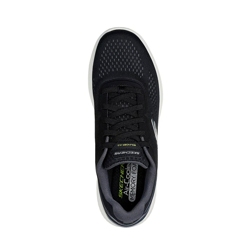 Tenis Hombre Skechers Bounder 2.0-Negro