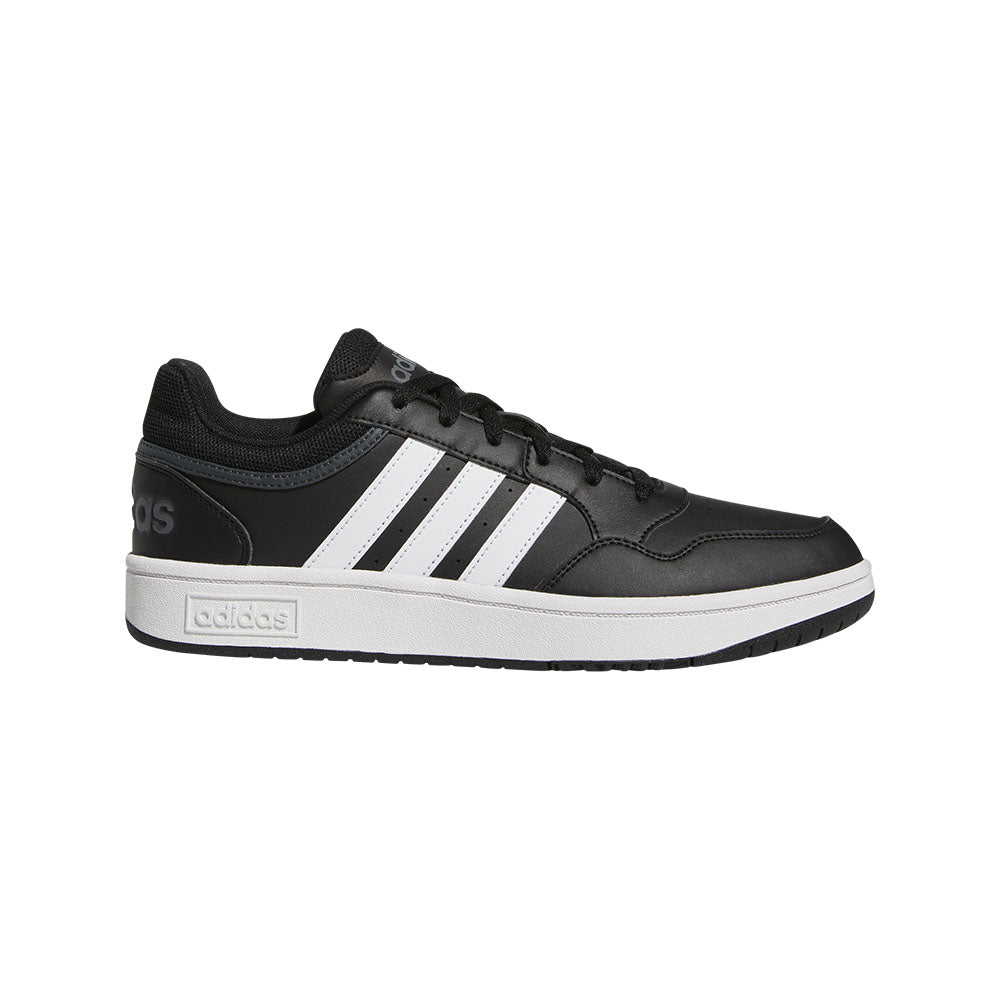 Tenis Hombre adidas Hoops 3.0 - Negro-Blanco