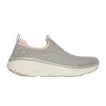 Tenis Mujer Skechers Dlux Walker - Gris-Rosado