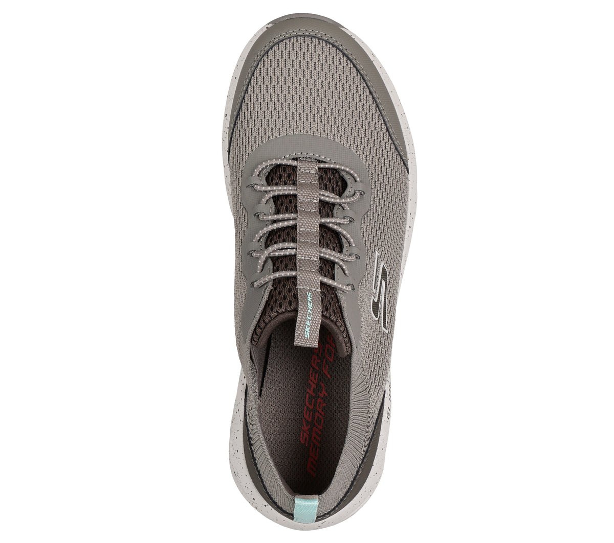 Tenis Skechers Mujer Glide Step - Gris