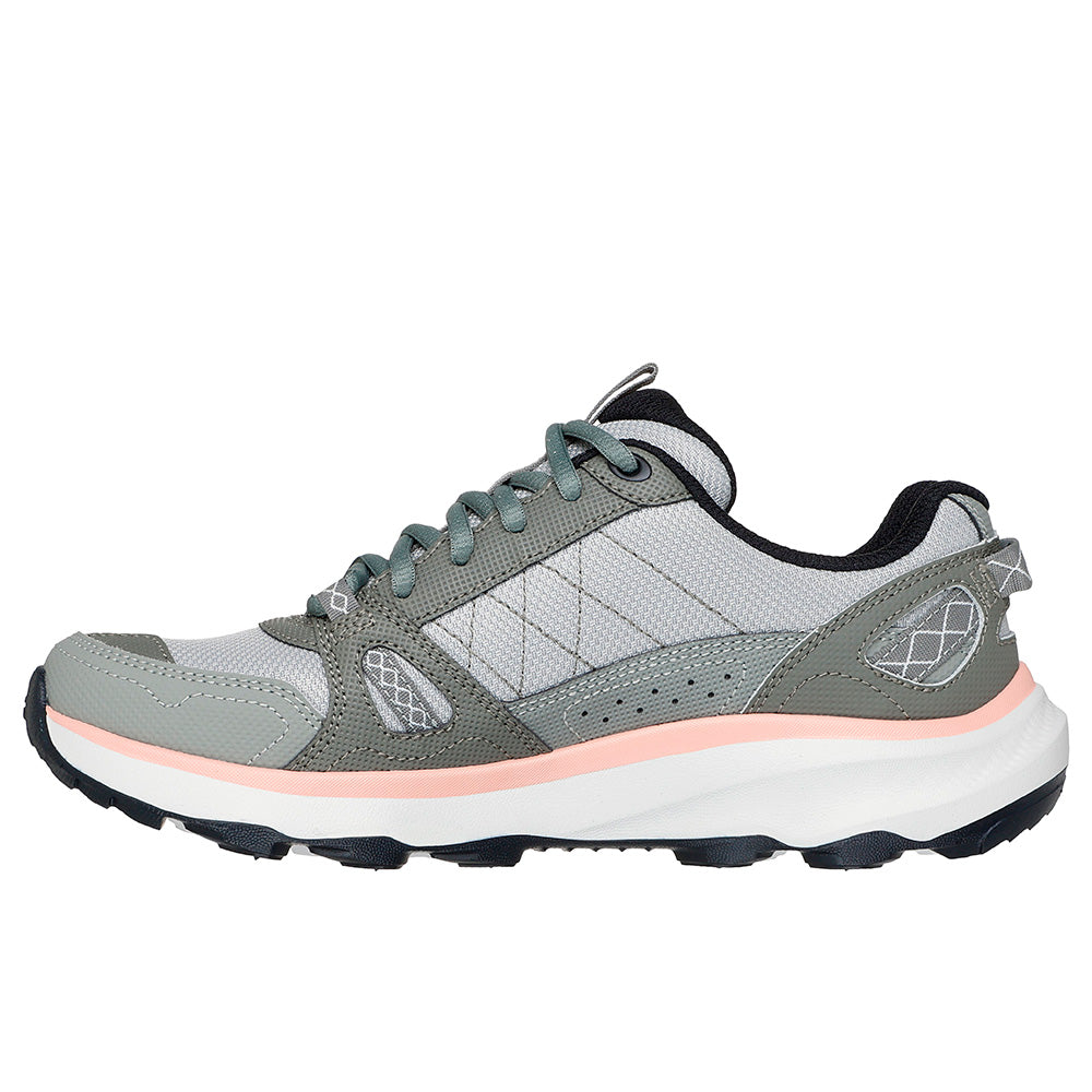 Tenis Skechers Mujer Ridge Oak - Gris - Blanco