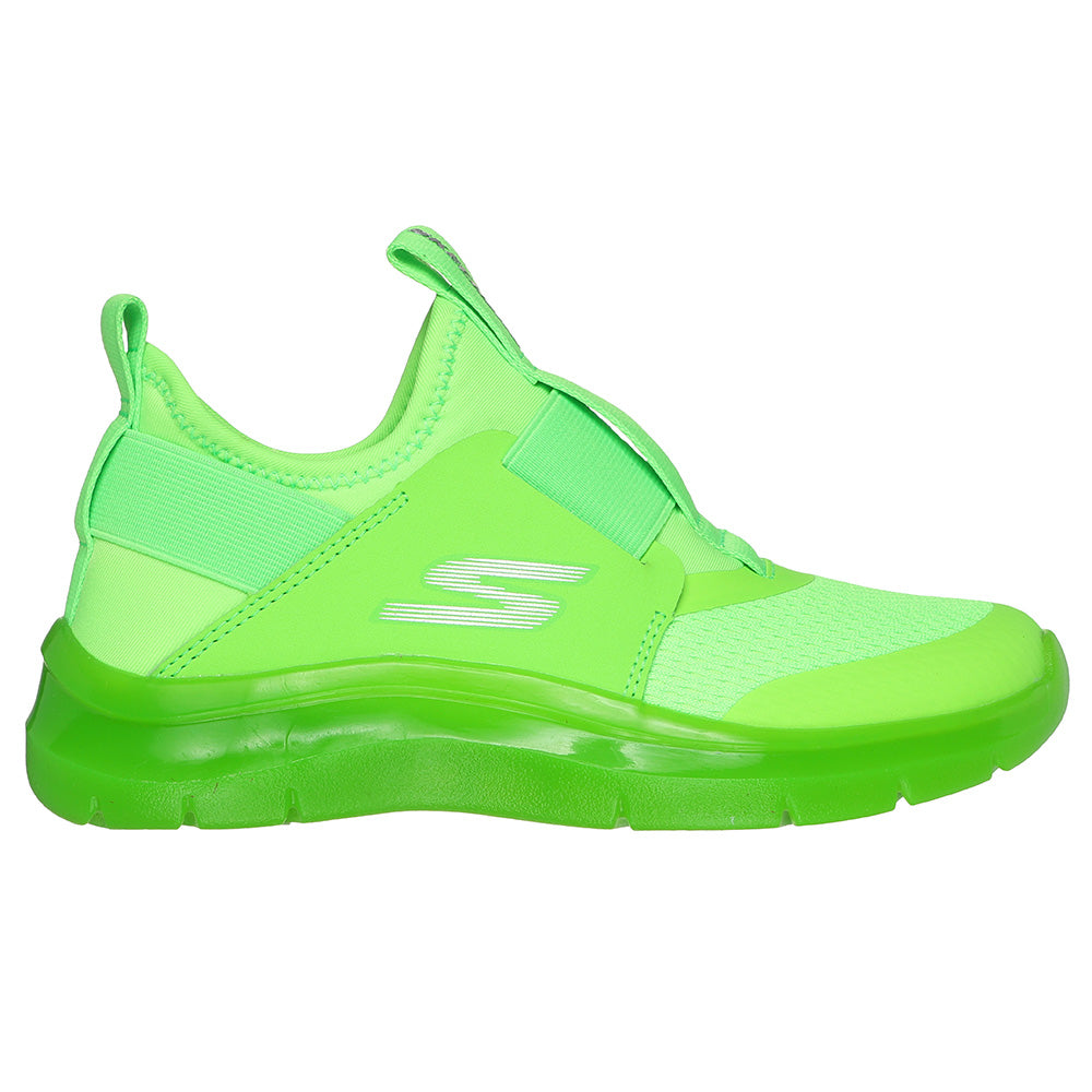 Tenis Niño Junior Skechers Fast Ice - Verde