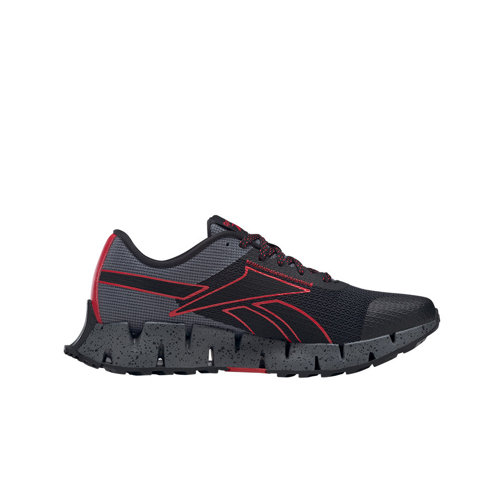 Tenis Hombre Reebok Zig Dynamica2 - Negro-Rojo