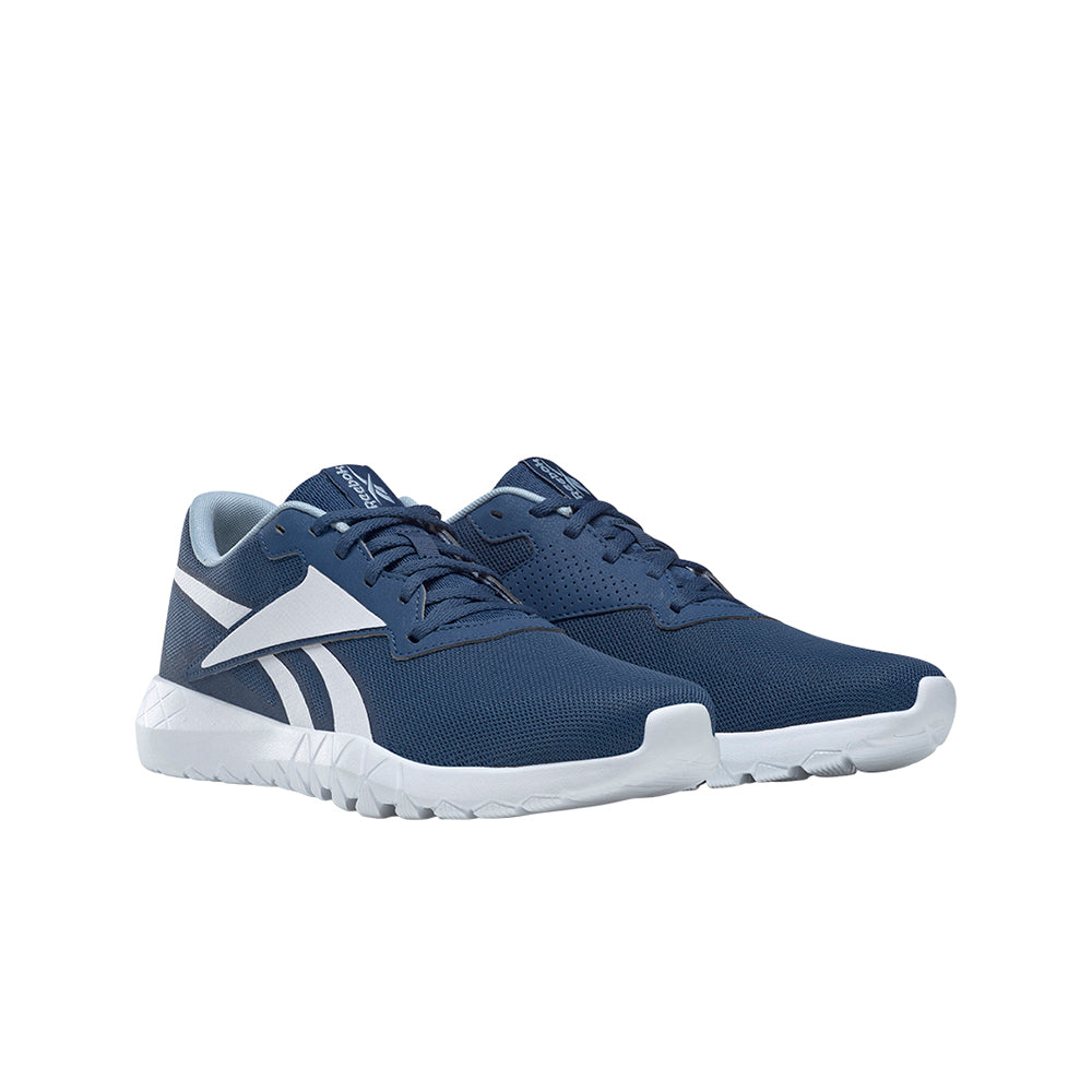 Tenis Hombre Flexagon Energy Train 3 - Azul-Blanco