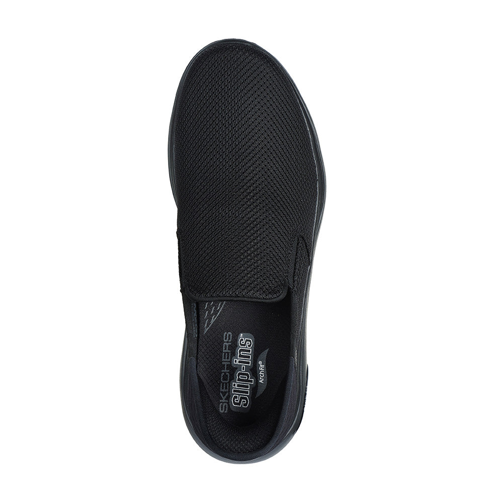 Tenis Hombre Skechers Slip Ins Go Walk - Negro
