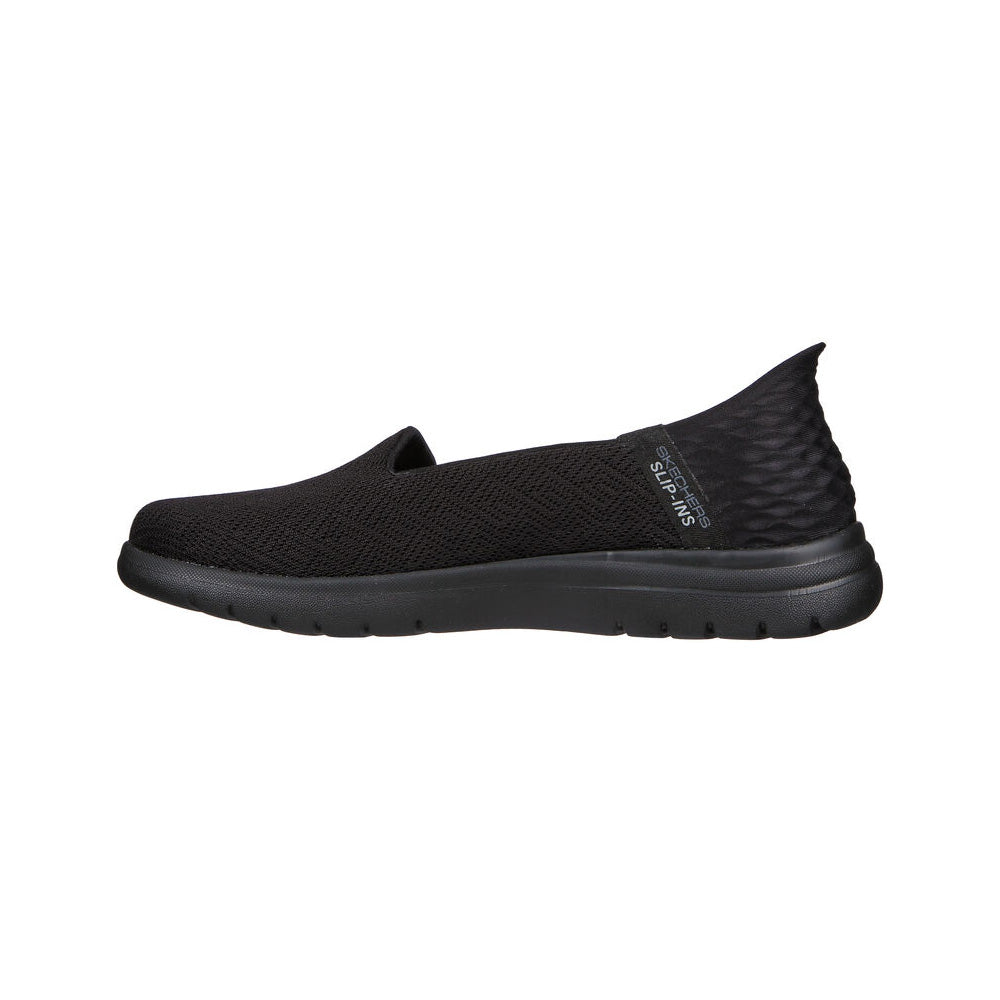 Tenis Skechers Mujer Slip Ins - Negro