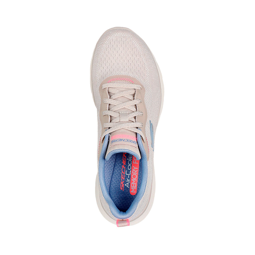 Tenis Skechers MujerFlex Appeal 5.0- Biege - Blanco