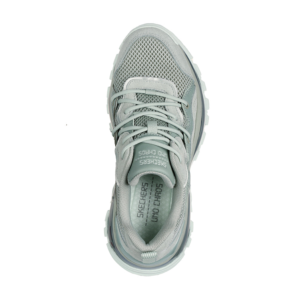 Tenis Mujer Skechers Uno Chaos - Gris