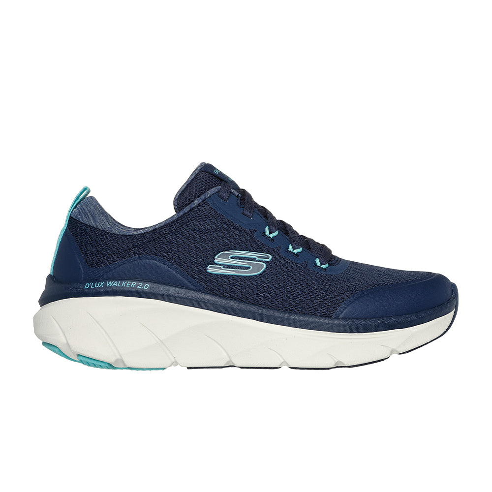 Tenis Mujer Skechers Dlux Walker - Azul