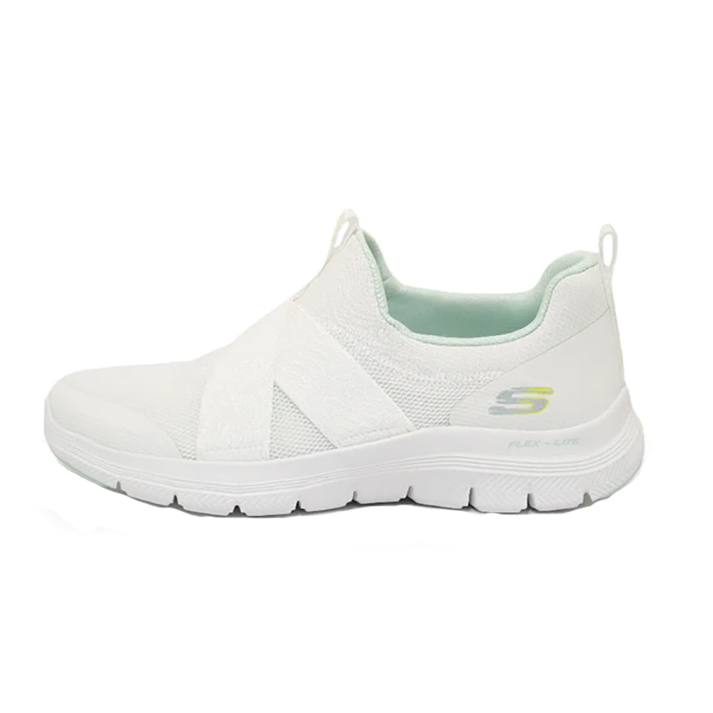Tenis Mujer Skechers Flex Appeal 4.0 Sweet Glee - Blanco