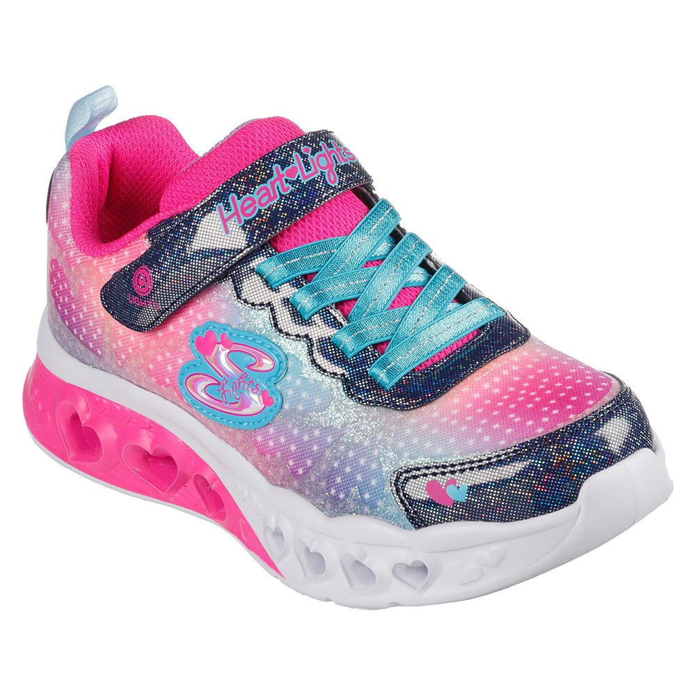 Tenis Niña Skechers Flutter Heart Lights - Rosado