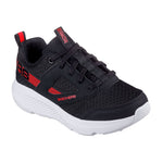 Tenis Skechers Niño GoRun Elevate - Negro - Blanco - Rojo