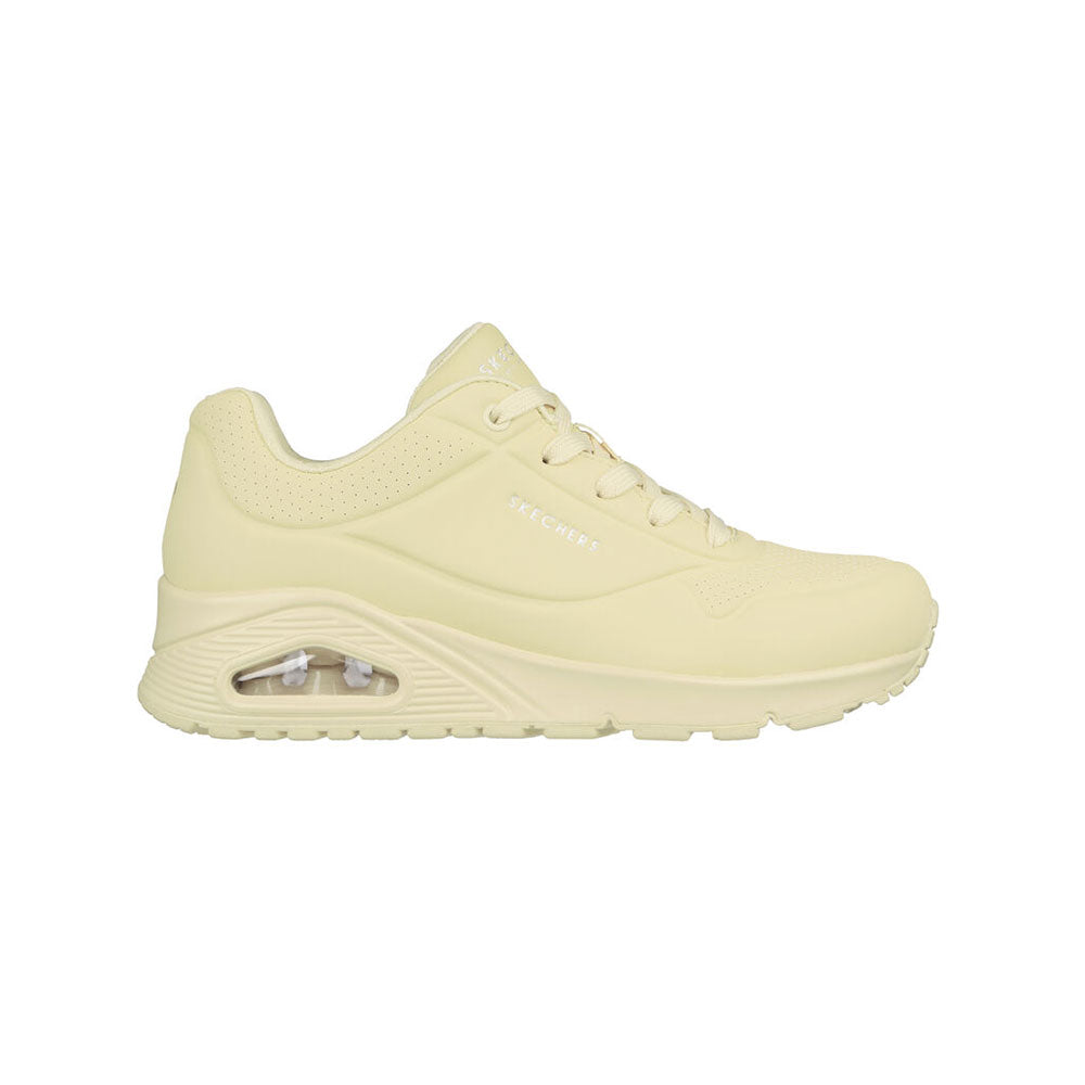 Tenis Mujer Skechers Uno Bright Air - Beige