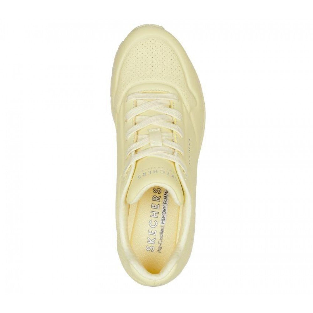 Tenis Mujer Skechers Uno Bright Air - Beige