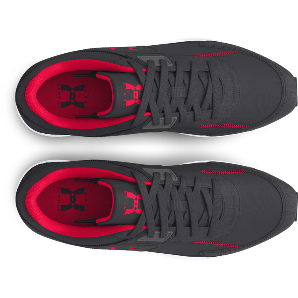 Tenis Hombre Under Armour Essential - Negro-Rojo