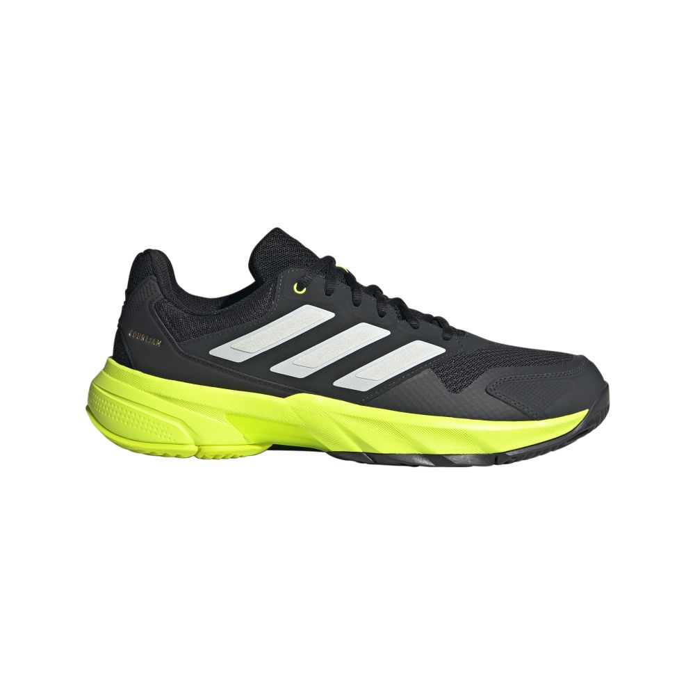 Tenis Hombre Adidas Courtjam Control 3-Negro-Verde
