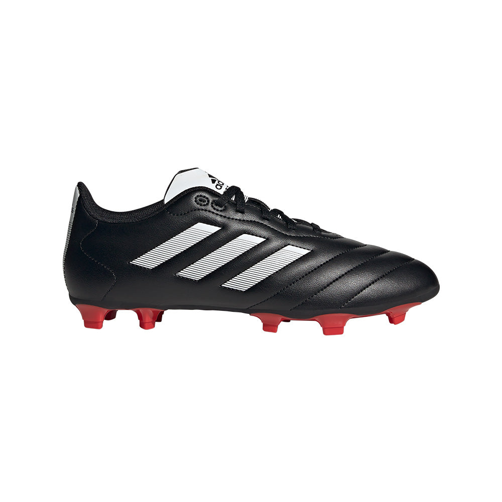 Guayos Hombre Adidas Goletto VIII Terreno Firme - Negro-Rojo