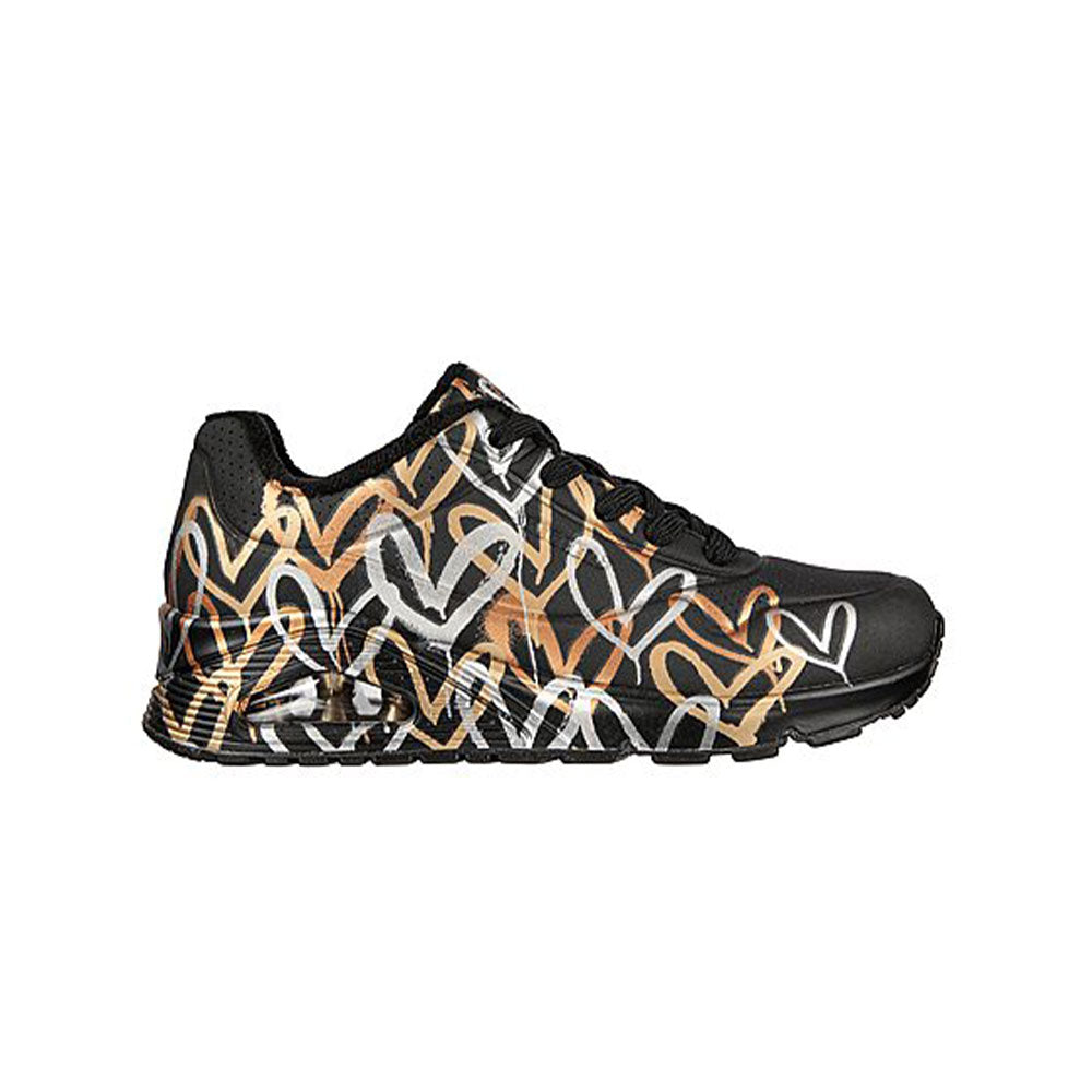 Tenis Mujer Skechers X Jgoldcrown Uno - Negro