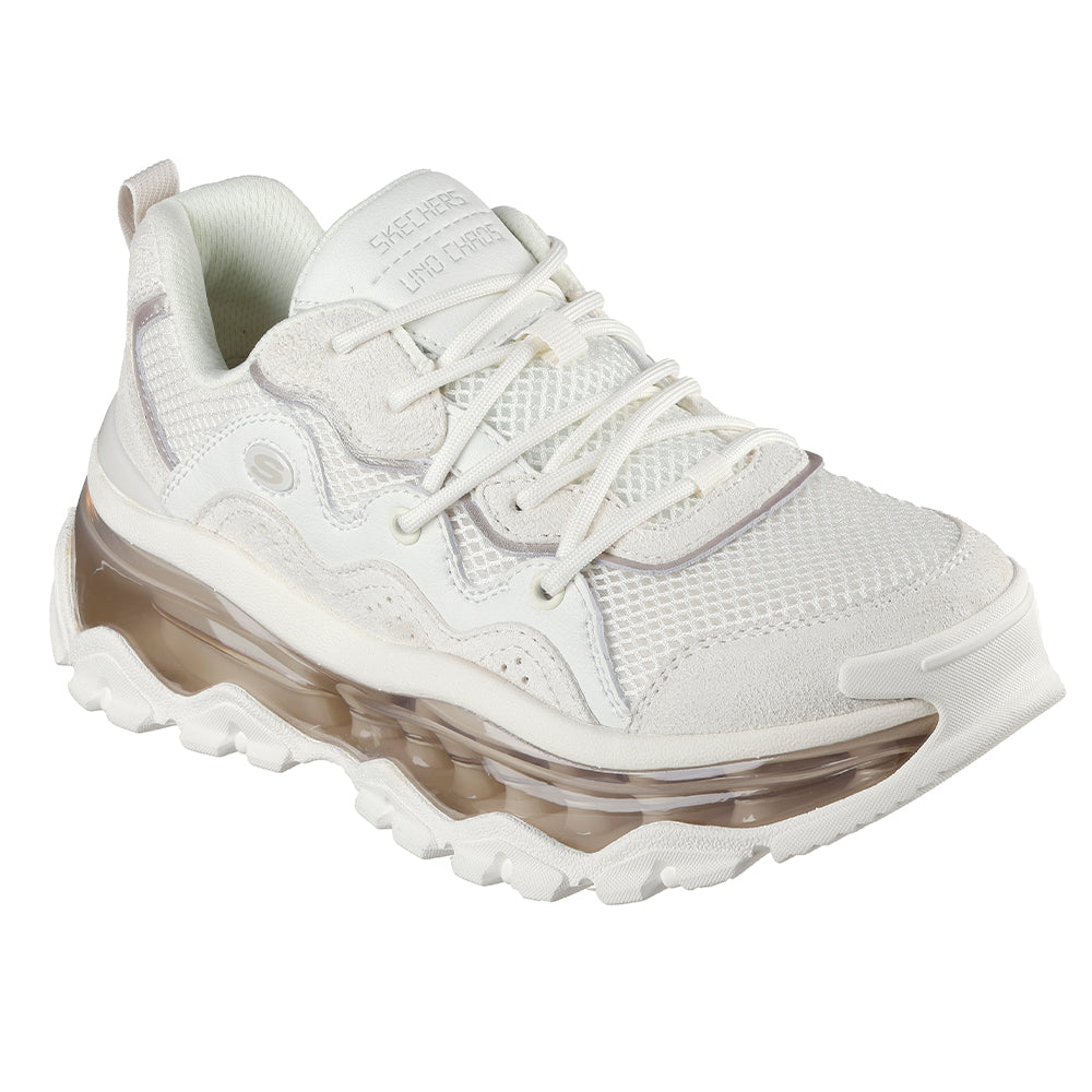 Tenis Mujer Skechers Uno Chaos - Blanco