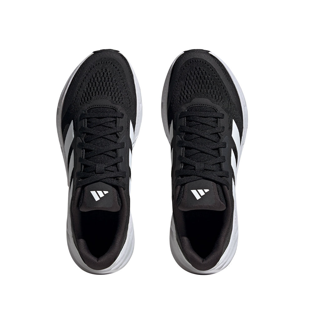 Tenis Hombre adidas Questar - Negro-Blanco