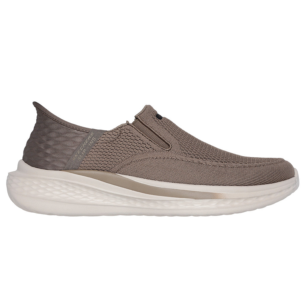 Tenis Hombre Skechers Slips Ins Deacon - Café