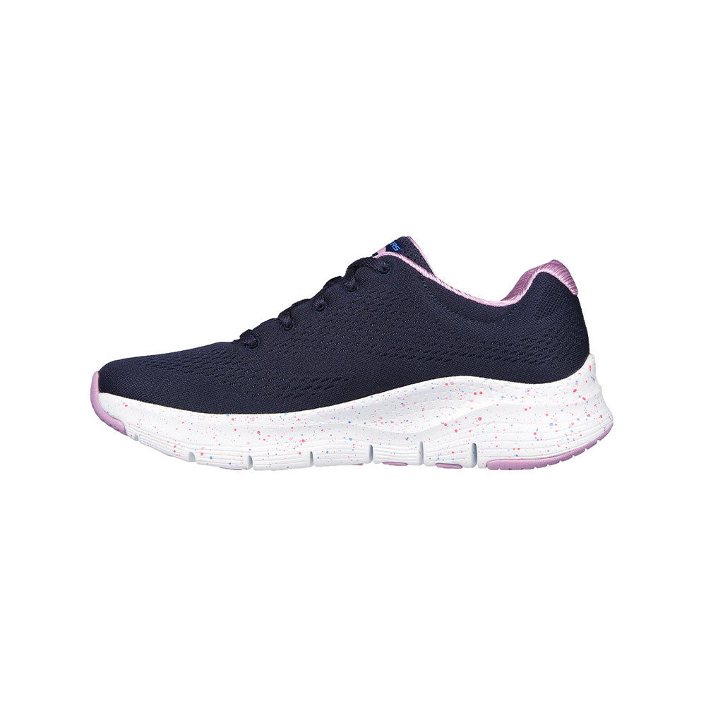 Tenis Mujer Skechers Arch Fit- Freckle Me - Azul Rosa