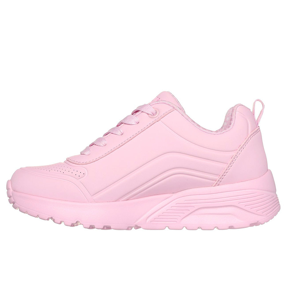 Tenis Skechers Kids Fashion Uno Lite Easy Zip - Rosado
