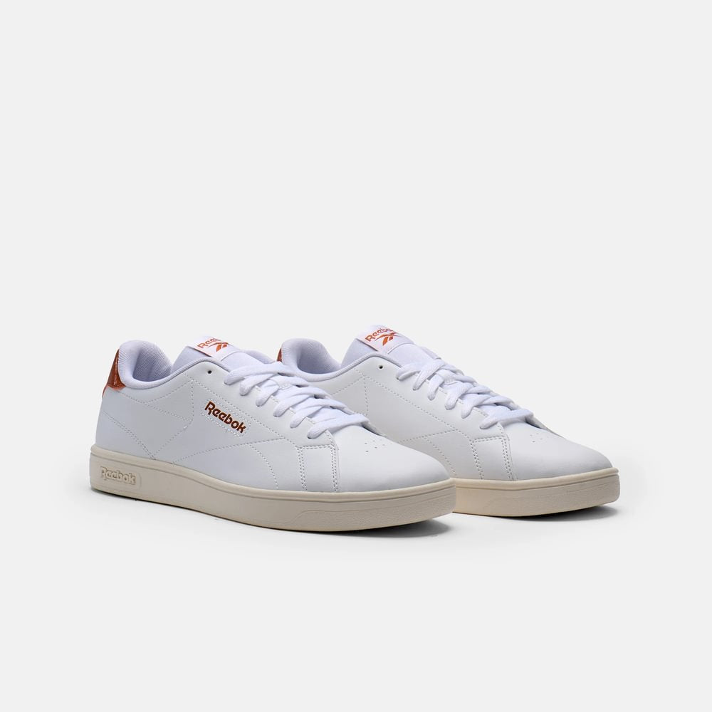 Tenis Reebok Hombre Court Clean - Blanco