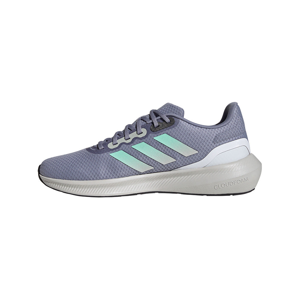 Tenis Hombre adidas RunFalcon 3 - Violeta-Blanco