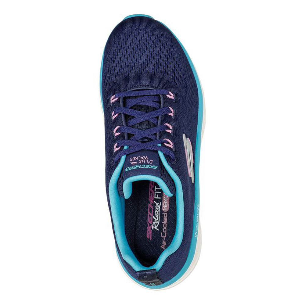 Tenis Mujer Skechers Dlux Walked Fresh - Azul