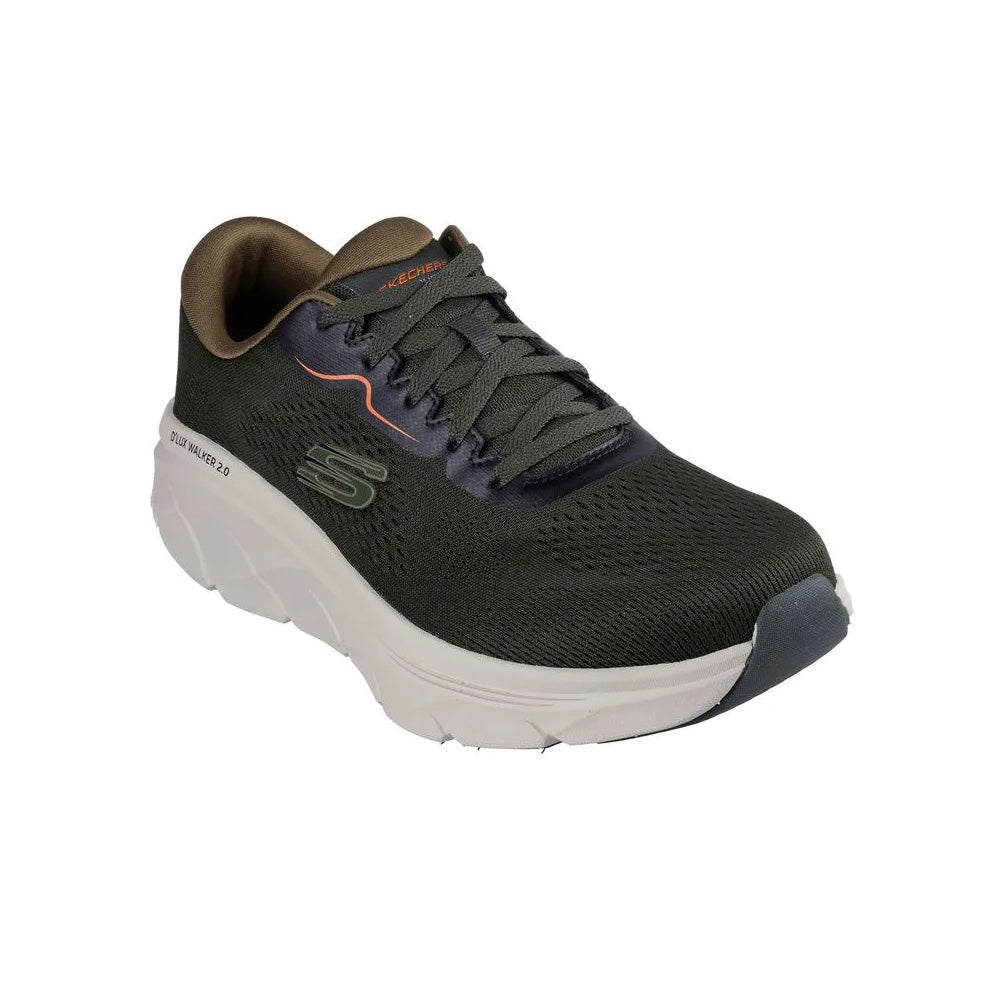 Tenis Hombre Skechers D lux Walker - Verde