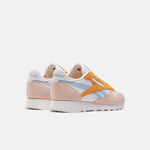 Tenis Mujer Reebok Classics Leather - Blanco-Naranja