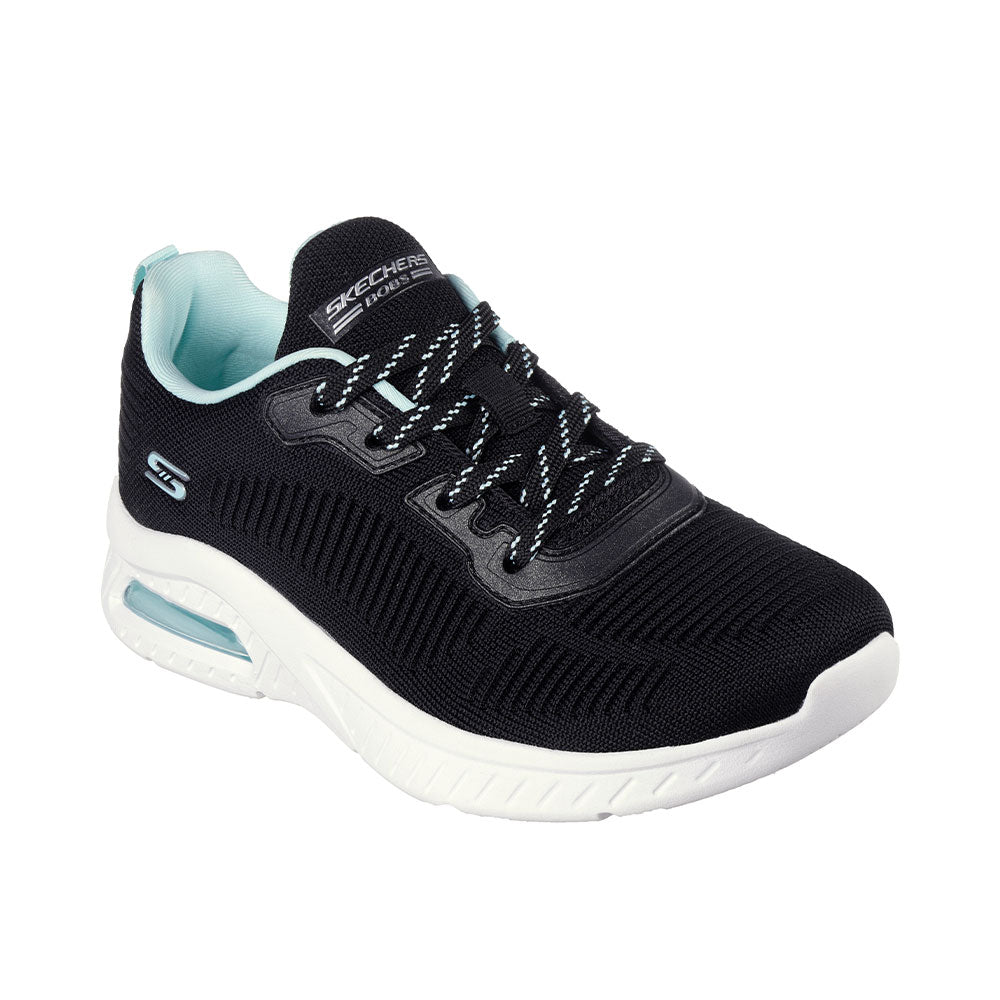 Tenis Mujer Skechers Bobs SportSquad Air - Negro-Azul