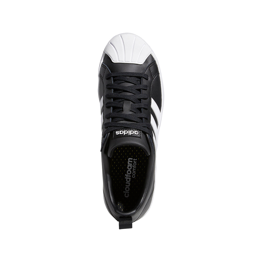 Tenis Hombre Adidas Court Low - Negro-Blanco