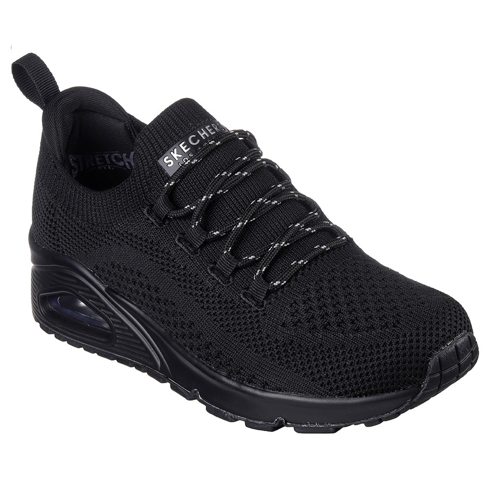 Tenis Skechers Mujer Uno Everywear - Negro