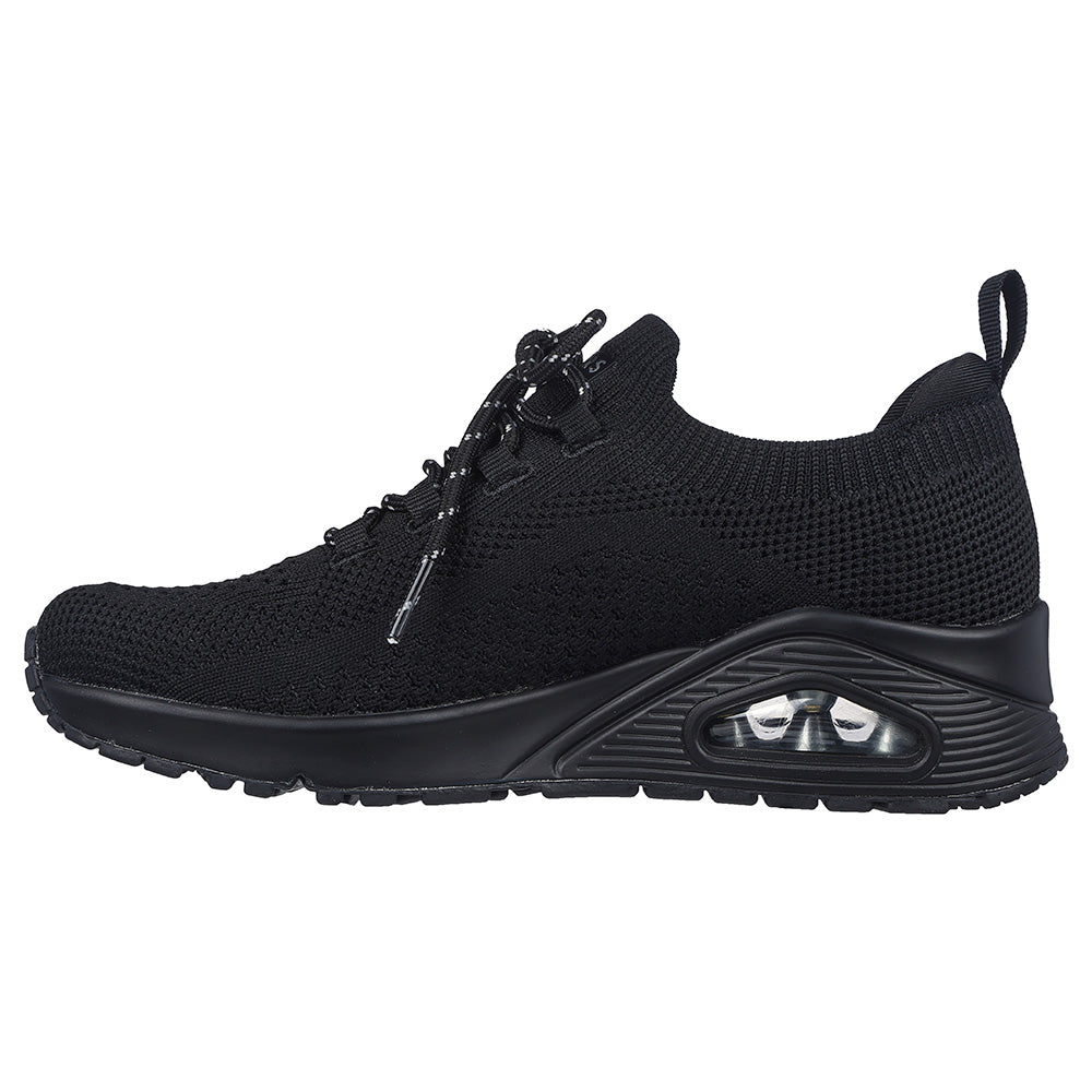 Tenis Skechers Mujer Uno Everywear - Negro