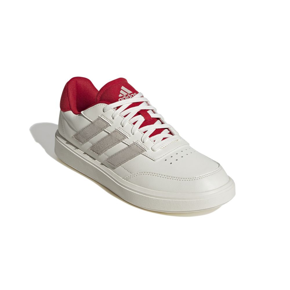 Tenis Hombre adidas Courtblock - Blanco-Rojo