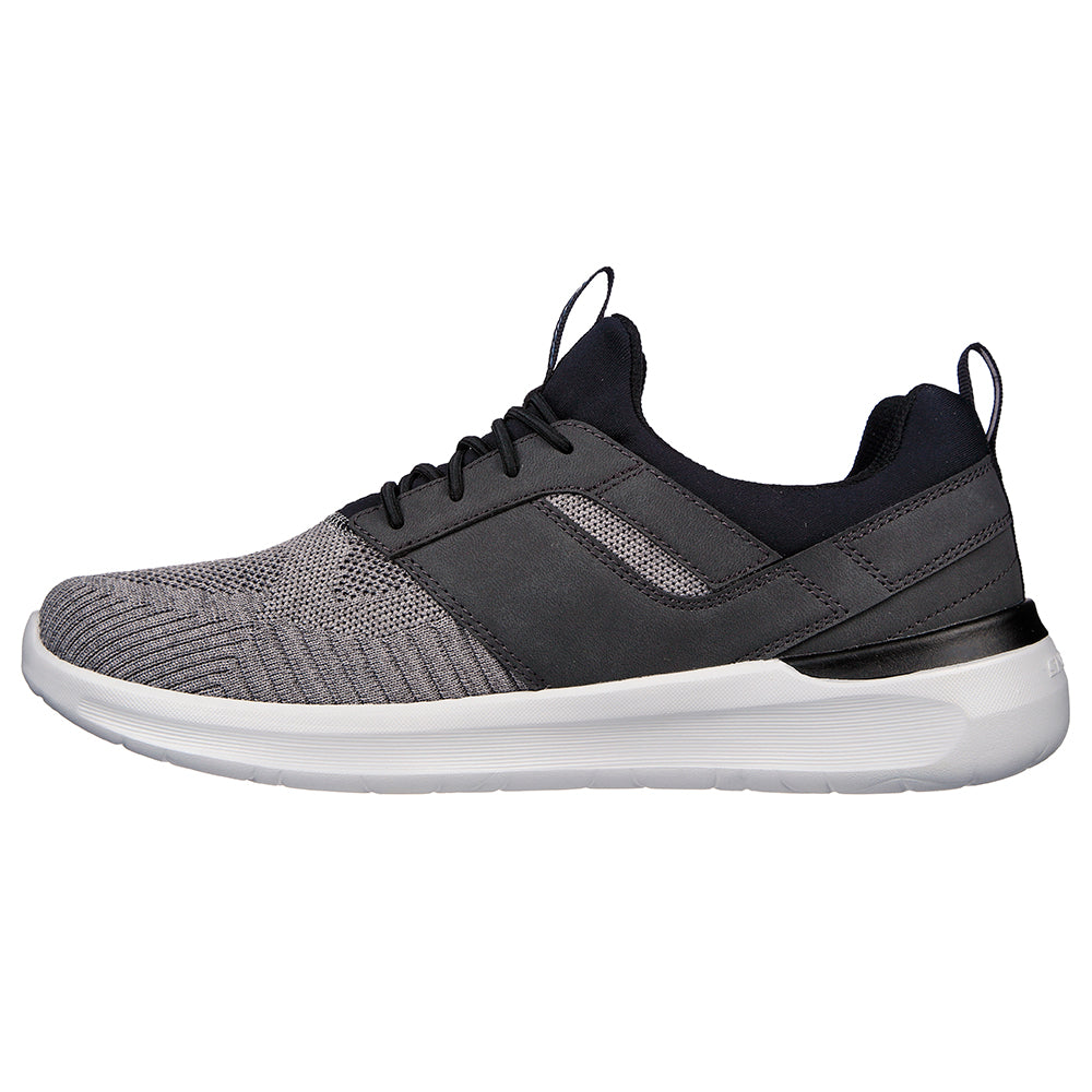 Tenis Hombre Skechers Lattimore - Negro-Gris